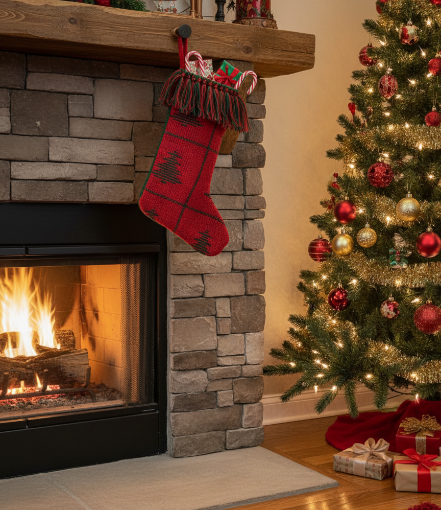 Christmas Tree Christmas Stocking