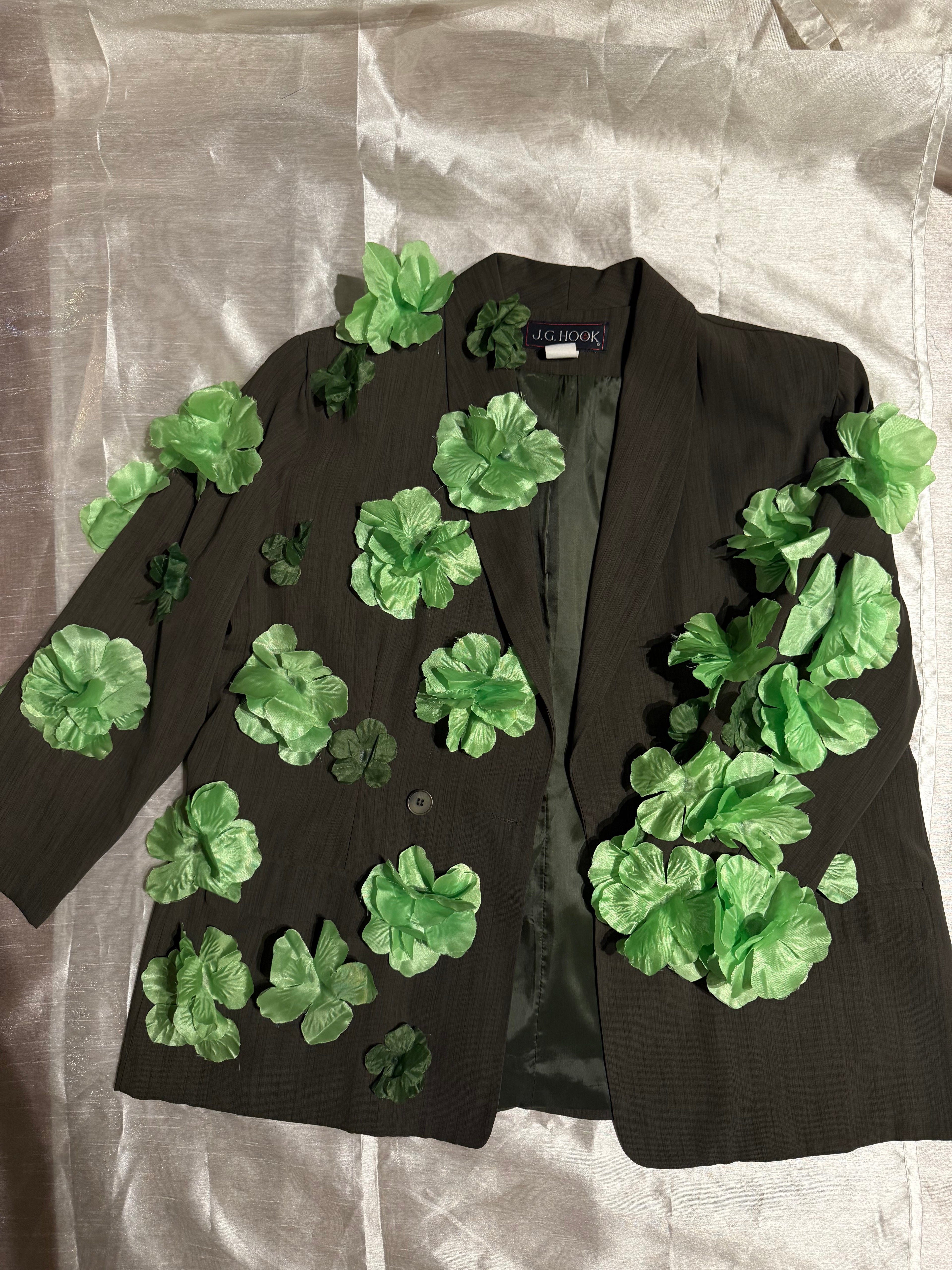 One-of-One Upcycled Flower Child Blazer